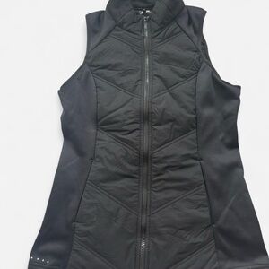 Avia Black Quilted Sleeveless Vest
